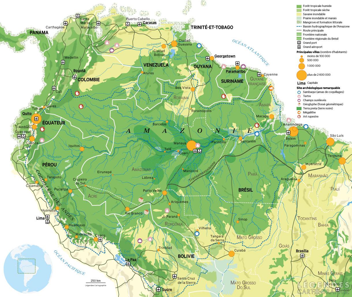 L'Amazonie, une forêt urbanisée