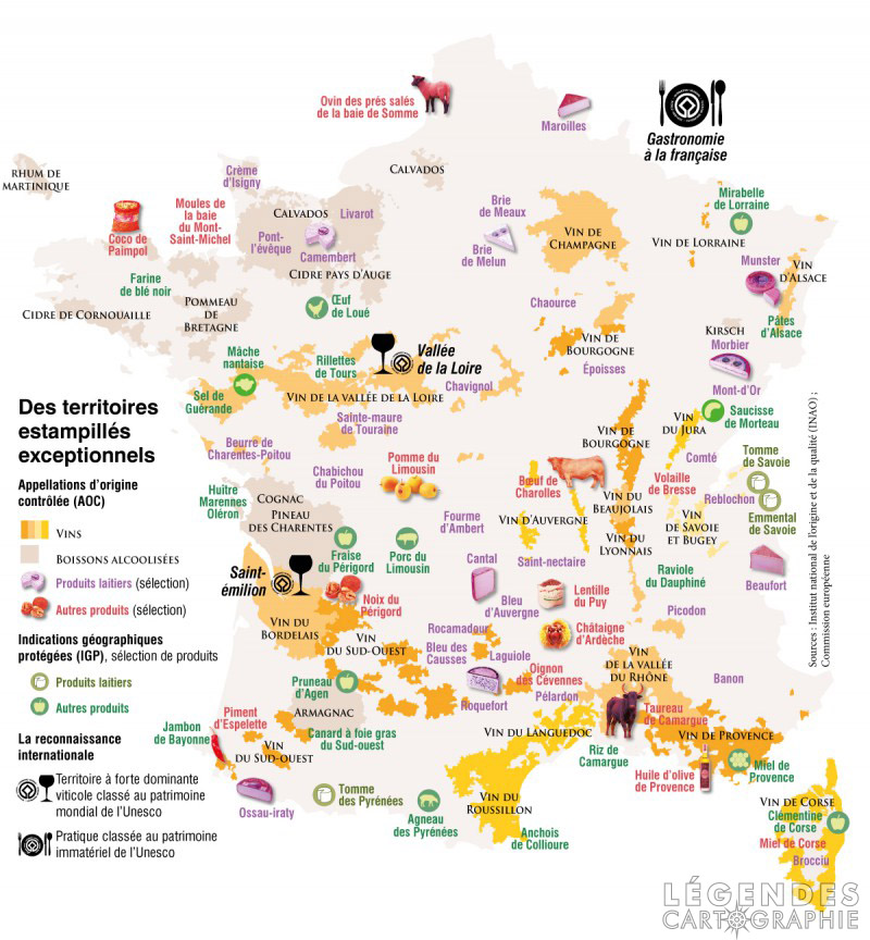 Légendes Cartographie Nos Cartes Infographie Carte Illustrée